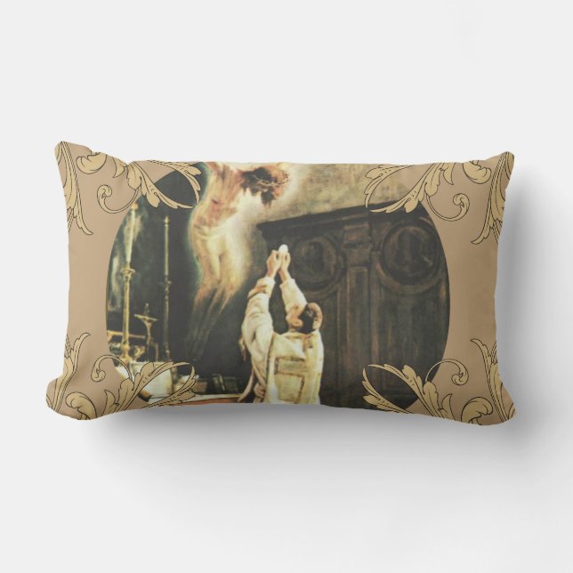 Coussin Rectangle Ordres saints de classification d'anniversaire de (Recto)