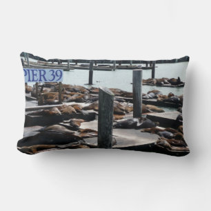 Coussin Rectangle Otaries du quai 39