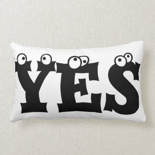 Coussin Rectangle OUI PAS D'Oreiller