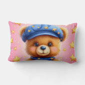 Coussin Rectangle Ours de dessin animé (Verso)