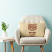 Coussin Rectangle Ours en peluche (Chaise)