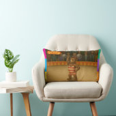 Coussin Rectangle Ours fort du cirque (Chaise)
