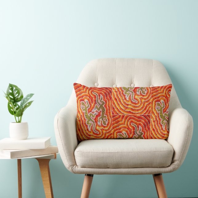 Coussin Rectangle "Outback Australien" (Chaise)