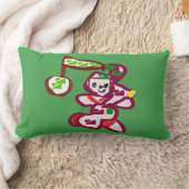 Coussin Rectangle Pain d'épice rock en roll (Couverture)