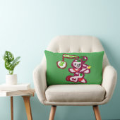 Coussin Rectangle Pain d'épice rock en roll (Chaise)