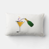 Coussin Rectangle Pain grillé de Champagne (Verso)