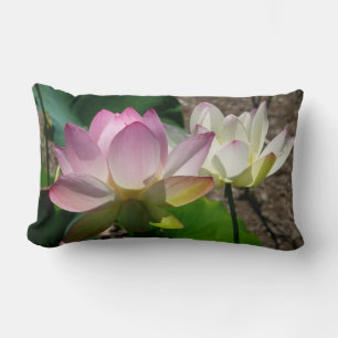 Coussin Rectangle Pair de Lotus