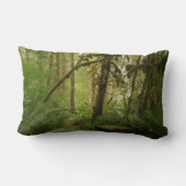 Coussin Rectangle Paisible Green Forest Trail à Washington (Verso)