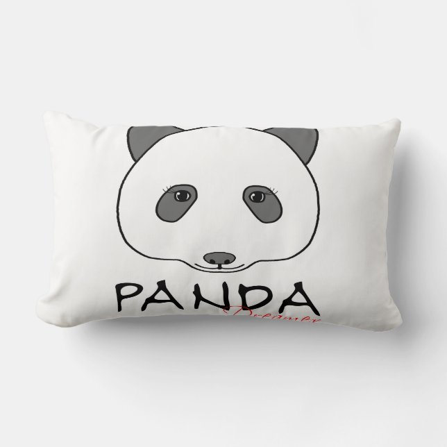 Coussin Rectangle Panda Dreamer (Recto)