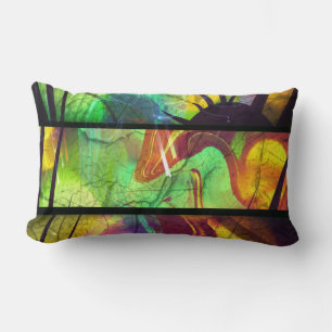 Coussin Rectangle Panes peintes Luminaire Abstrait Lecteur