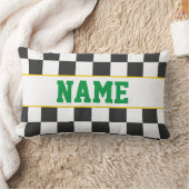 Coussin Rectangle Panneau de contrôle Nom du ventilateur sportif Équ (Couverture)