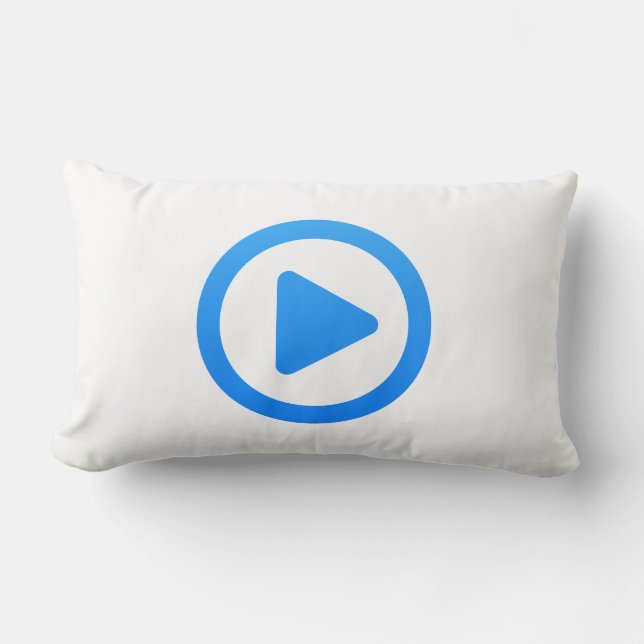 Coussin Rectangle Panneau du lecteur multimédia (Recto)