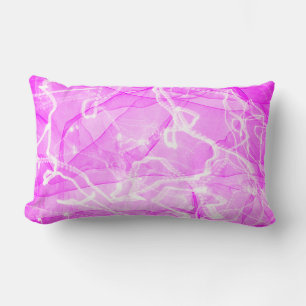 Coussin Rectangle Papier numérique marbré rose-21643
