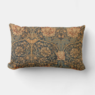 Coussin Rectangle Papier peint riche au chèvrefeuille de William Mor