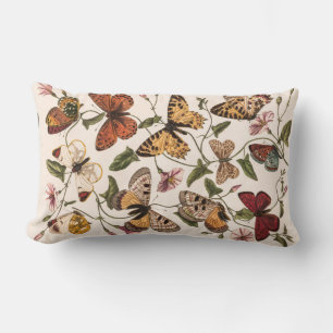 Coussin Rectangle Papillon et papillon de Paul Gervais Lancer l'orei