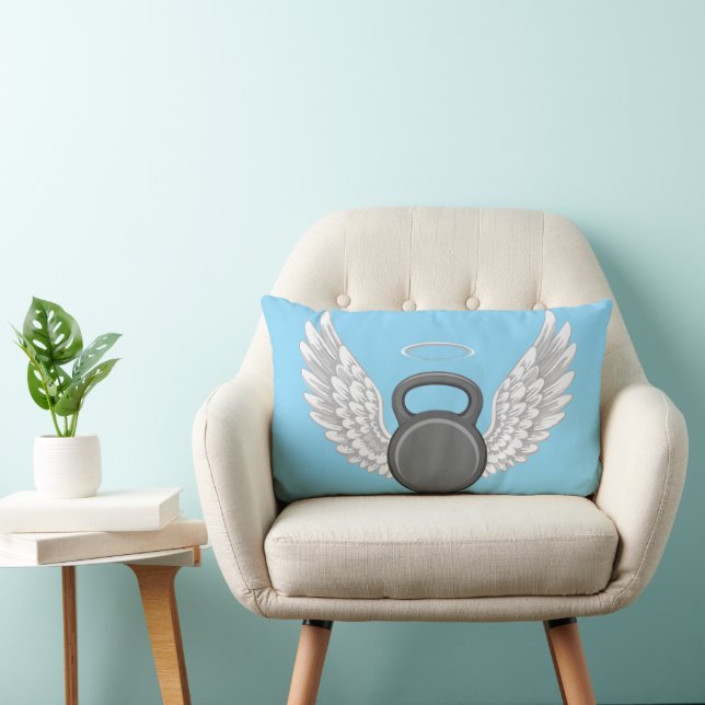 Coussin Rectangle Paradis des kettlebells (Chaise)