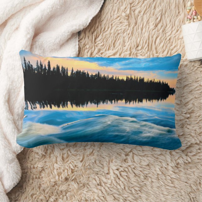 Coussin Rectangle Parc provincial de Pisew Falls | Canada (Couverture)