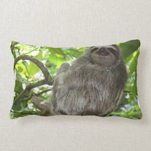 Coussin Rectangle Paresse dans l'arbre