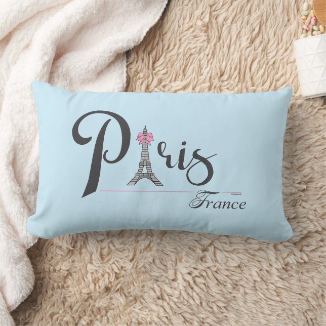 Coussin Rectangle Paris Tour Eiffel Français Style chic (Couverture)