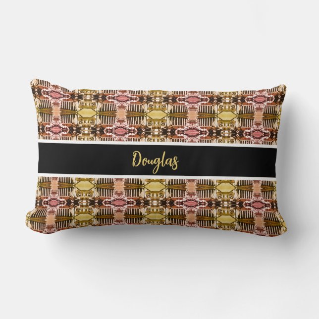 Coussin Rectangle Parlement de Vienne Autriche vintage (Recto)