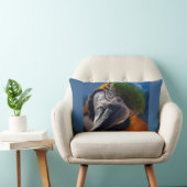 Coussin Rectangle Parrot Oiseau Macaw Oiseau Décoratif Oiseau Jailli (Chaise)