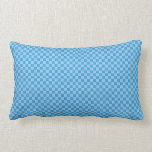 Coussin Rectangle Parties scintillant de contrôle bleu