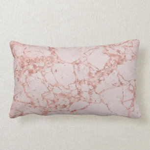 Coussin Rectangle Parties scintillant rose rose rose blanche de luxe
