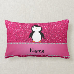 Coussin Rectangle Parties scintillantes nommées personnalisées de