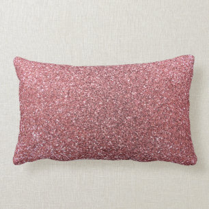 Coussin Rectangle Parties scintillantes rose-clair