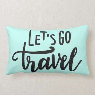 Coussin Rectangle Partons voyage