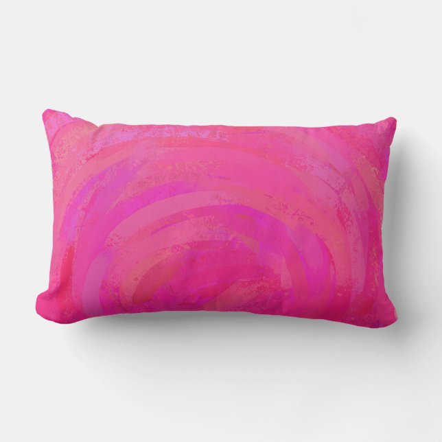Coussin Rectangle Passion rose (Recto)