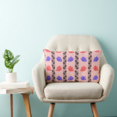 Coussin Rectangle "Pastel Floral Colonne Coussin" (Chaise)