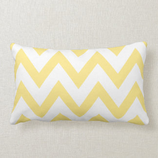 Coussin Rectangle Pastel Jaune Chevron