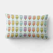 Coussin Rectangle Pastel Popsicle Illustration Jolie décoration pour (Verso)