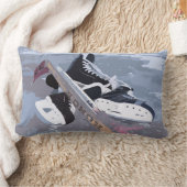 Coussin Rectangle Patins de hockey (Couverture)
