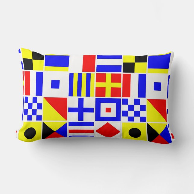 Coussin Rectangle Pattern de Colorful (Recto)