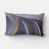 Coussin Rectangle Paysage marin abstrait Vagues fracturées 07 (Verso)
