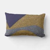 Coussin Rectangle Paysage marin abstrait Vagues fracturées 10 (Verso)