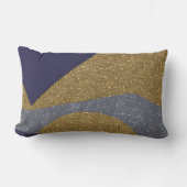 Coussin Rectangle Paysage marin abstrait Vagues fracturées 10 (Recto)