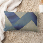 Coussin Rectangle Paysage maritime Abstrait fracturé Zig Zag Waves 0 (Couverture)