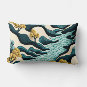 Coussin Rectangle Paysage Moderne