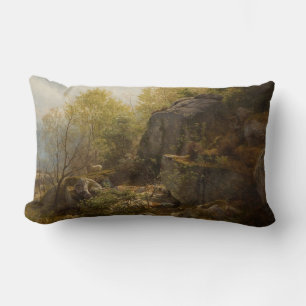 Coussin Rectangle Paysage près de Conway, Pays de Galles du Nord (pa