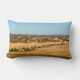 Coussin Rectangle Paysages typiques pour la province de Sienne en To