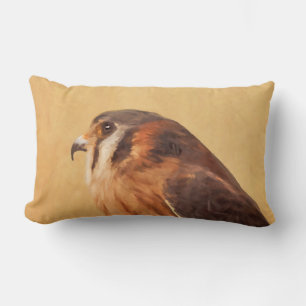 Coussin Rectangle Peinture américaine Kestrel - Art original pour oi