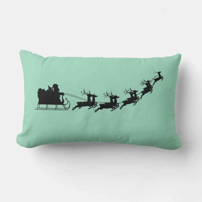 Coussin Rectangle Père Noël  (Recto)