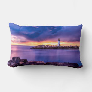 Coussin Rectangle Père Noël Cruz, Phare de Californie