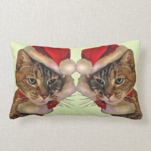 Coussin Rectangle Père Noël Kitty