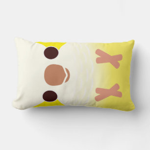Coussin Rectangle Perruche de moine (Lutino)