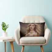 Coussin Rectangle Personalized Wedding Pillow – The Future, Mrs. (Chaise)