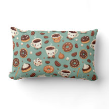 Personnages de café mignons